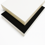 Aluminum sheet - 0.5mm thick - foiled on one side