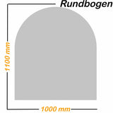 Kaminplatte Edelstahl Funkenschutz Bodenplatte Ofen