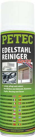 PETEC Edelstahlreiniger Spray