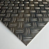Aluminium Riffelblech Duett - 1,5/2mm dick