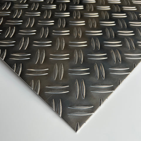 Aluminium Riffelblech Duett - 1,5/2mm dick
