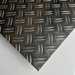 Aluminium Riffelblech Duett - 1,5/2mm dick