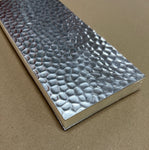 Aluminum sheet - 0.5mm thick - foiled on one side