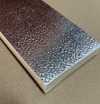 Aluminum sheet - 0.5mm thick - foiled on one side