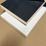 Aluminum sheet - 0.5mm thick - foiled on one side