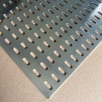 Perforated aluminum sheet QG10-15 - 2.0mm thick