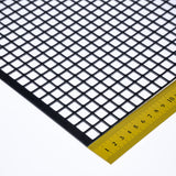 Stahl verzinkt Lochblech Schwarz QG10-12 t=2,0mm