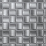 Aluminium Riffelblech Quintett 2,5/4 mm – Detailansicht des Riffelmusters
