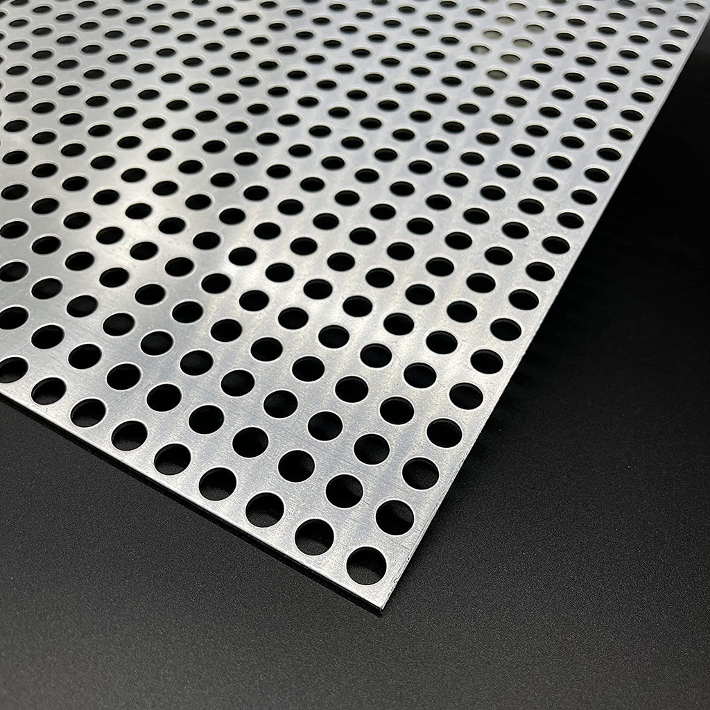 perforated sheets Bielefeld aluminium perforated sheet 1,5mm thick DIY –  Doone GmbH