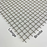 Aluminum expanded metal MW 16 x 6.5 x 1 x 1 - 1.0mm thick