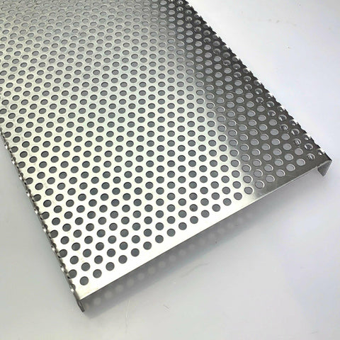 Abdeckungsgitter für Terrarien - Aluminium Lochblech RV5-8