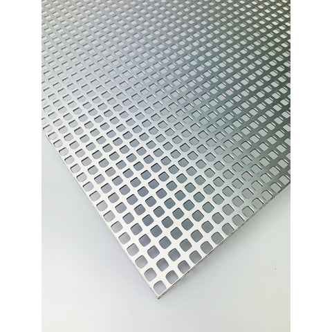 Aluminium Eloxiert - Lochbleche QG5-8 - 1,5mm dick