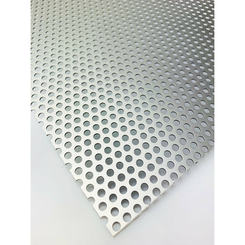 Aluminium Eloxiert - Lochbleche RV5-8 - 1,5mm dick