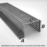 Aluminum - Z-profile - RV3-5 - 1000mm long